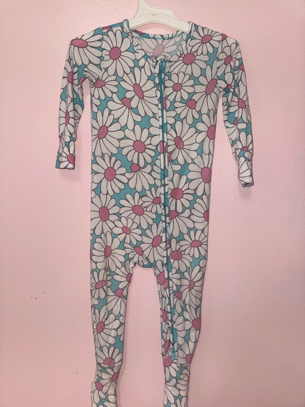 Posh Peanut Retro daisy convertible pjs